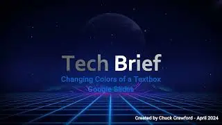 Tech Brief: Changing colors of your textbox
