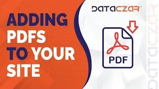 Dataczar App Tutorial: The Fastest Way to Add a PDF