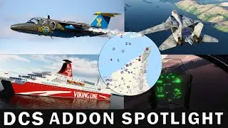 DCS TOP Addons l SK-60 l NAV MAP l Hornet HUD addon l New Assets Pack l ADDON SPOTLIGHT EP 5