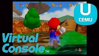 CEMU - Virtual Console - games test N64, SNES, NES, GBA HD (Wii U emu)
