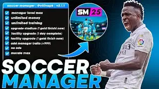 [UPDATED] MOD MENU SOCCER MANAGER 2025 | v2.1.1 | UNLIMITED MONEY FITNESS MAX MORALE MAX MAX MANAGER