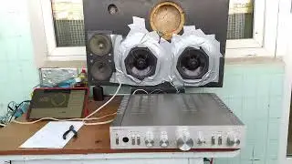 Амфтон 002 Обзор усилителя, ремонт, настройка и тест