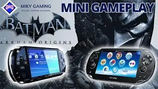 PSP - PS VITA REMOTE PLAY - BATMAN ARKHAM ORIGINS  #batmanarkhamorigins #psp #psvita
