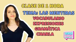 ✏️CLASE DE ESPAÑOL de 1 hora ✏️ | NIVEL B1/B2/C1 Gramática, vocabulario, conversación y expresiones