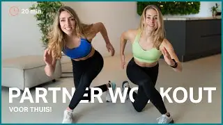 20 minuten partner workout met Sharon schilder workouts | The Joy workout