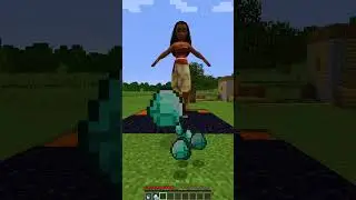 Saving Moana 😍💖 in Minecraft 