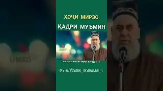 Хочи мирзо кадри муъмин