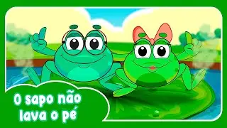 O sapo não lava o pé - Animaguel | Atividades com as Sílabas (Música Infantil)