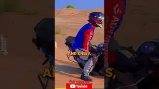 Single handlebar motorcycle lift technique  #motorcycle