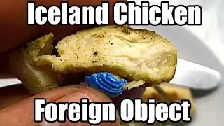 Iceland Chicken - Blue Rubber Foreign Object Found In Food!