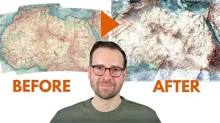 How to Make Amazing 3D Vintage Topo Maps