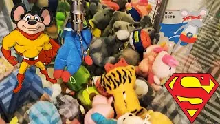 😲ОХОТА НА СУПЕР МЫШЬ!👍Почти как СУПЕР МЕН!😁Играю в аппарат ХВАТАЙКА 🙌Как выигрывать?!?🤔