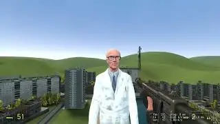 Trying a gore mod in Gmod...