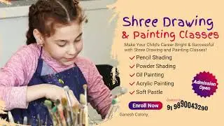 Shree Drawing & Painting Classes Jalgaon | Painting Classes Video Ads | JC Techsoft Solution