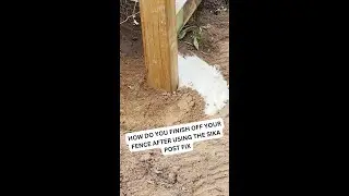 How to Install Fence Post with Sika Post Fix
