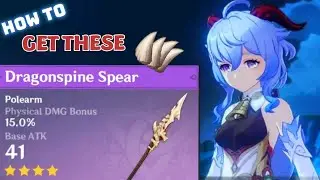 HOW TO GET STRANGE TOOTH TO CRAFT DRAGONSPINE WEAPONS - GENSHIN IMPACT QUICK GUIDE