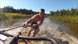 Wakeboarding from a ATV