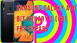 FRP REMOVE | Samsung Galaxy A30 (SM-A305GN/DS) bit 3 (u3) PIE Google Account bypass