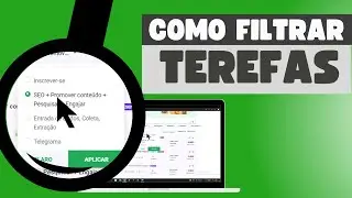 Como FILTRAR as TAREFAS SPROUTGIGS
