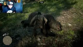 Red Dead Redemption 2 - Online (HUNTING BEAR & OUTLAWS) Ep 3