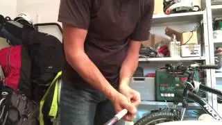 Démontage et remontage d'un grip