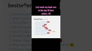 My book made it into the top 10! 