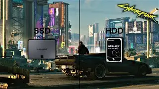 Cyberpunk 2077 SSD vs. HDD