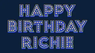 Happy Birthday Richie