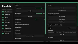RasclatV Menu Official Showcase | AC Bypass & Advanced Troll Features