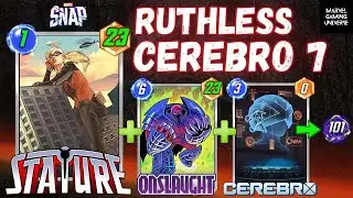 Cerebro’s 7-Power takeover in Marvel snap ☠️🔥[Marvel snap infinite] #marvelsnap #viralvideos
