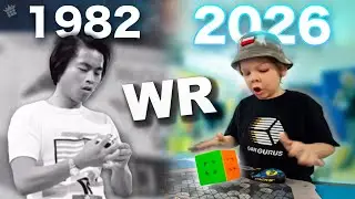 Complete History of 3x3 Rubik's Cube WORLD RECORDS! 1982 - 2026