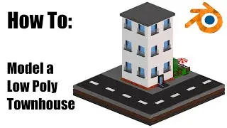 Low Poly House | Blender 2.8