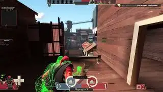 TF2: warpwalk versus snipers🏃💨 (tickbase warp/teleport exploit) #fixtf2 #savetf2