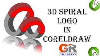 3D spiral design in coreldraw#tutorial #corel #3d #artwork #art #vector #logo #coreldesign #tutorial