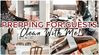 PREPARING MY HOME FOR GUESTS + CLEAN WITH ME 2020!  Mom Preparing For Guests | Justine Marie