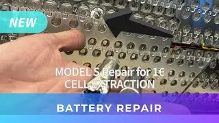 Repair Tesla battery for 1€ - 1 Cell Extraction