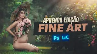Como fazer EDIÇÃO FINE ART (maneira simples)  | AO VIVO! #editando