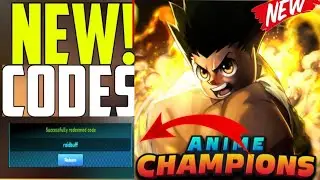 ⚠️OCTOBER NEW ⚠️PROMO CODES FOR ANIME CHAMPIONS SIMULATOR ROBLOX OCTOBER 2023