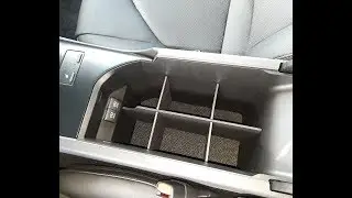 Toyota Camry (2020 - 2025) and (2018-2019) Camry XLE, XSE - Center Console Organizer Installation