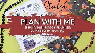 Skinny Mini Happy Planner PWM Oct 28th- Nov 3rd 2024
