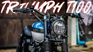 Custom Triumph T100 Tracker | Best Triumph Ever Build