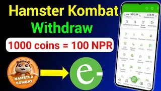 Hamster Kombat Esewa Earning App |New Nepali Earning App