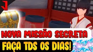 FAÇA TODOS OS DIAS A NOVA MISSÃO DO ROLINHO DA SORTE DE INAZUMA! GENDOU RINGO | GENSHIN IMPACT