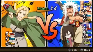 SANNIN BATTLE | Naruto Shippuden: Ultimate Ninja Heroes 3