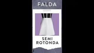 Patronaje Falda Semi Rotonda 