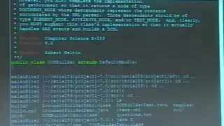 Lecture 3: DOM Level 3 - CSCI E-259 Spring 2007 - Harvard Extension School