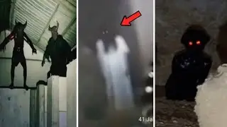 17 Vídeos de Fantasmas y Entidades Espeluznantes Que No Deberías Ver Solo | Scary Comp V.1