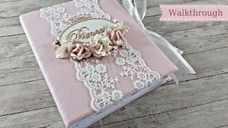 Scrapbook album for baby's first year|Nitwit Collections|Marina Manioti