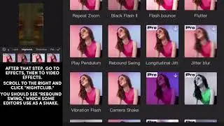 CapCut Shake Tutorial