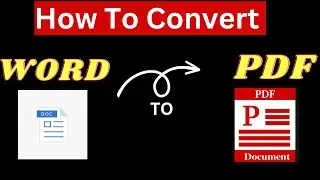 How To Convert Word Document to PDF: Word to PDF